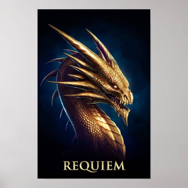 Póster Dragón de oro "Laira" de Requiem (Frente)