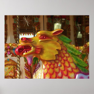 Póster Dragón de paso