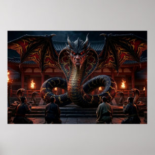 Póster Dragón de Poder