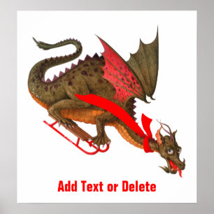 Póster Dragón de soldadura