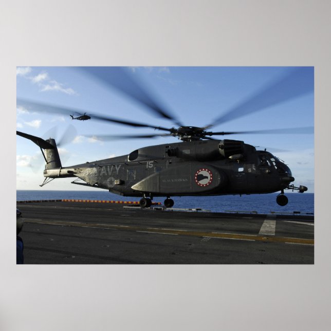Póster Dragón del mar de MH-53E (Frente)
