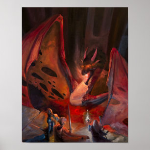 Póster Dragón del Myst