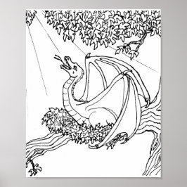 Póster - Dragón despertando