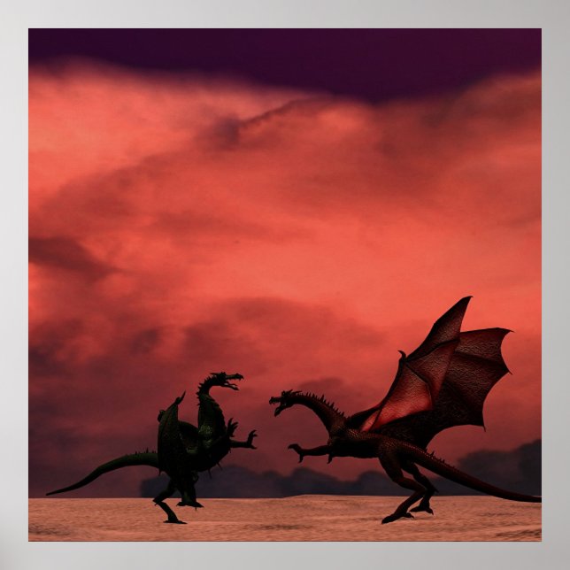 Póster Dragon Duel (Frente)