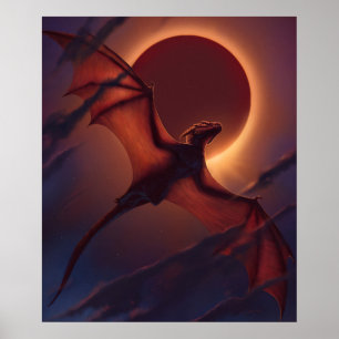 Póster Dragon Eclipse II