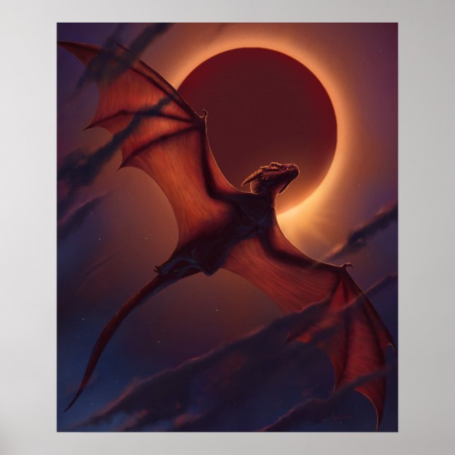 Póster Dragon Eclipse II (Frente)