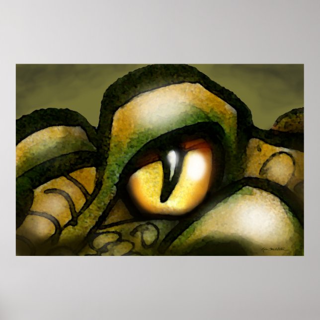 Póster Dragon Eye Poster (Frente)