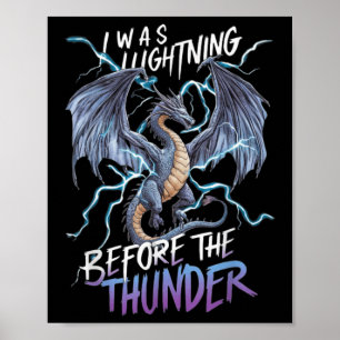 Póster Dragon Fantasy Art Design