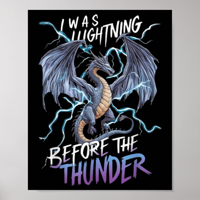 Póster Dragon Fantasy Art Design (Frente)