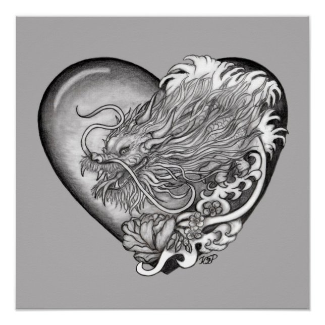 Póster Dragon Heart (Anverso)