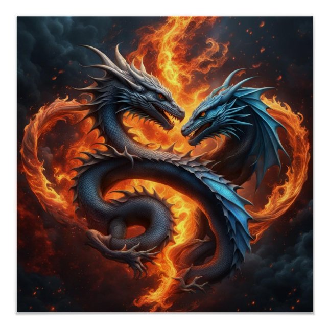 Póster Dragon Heart (Anverso)