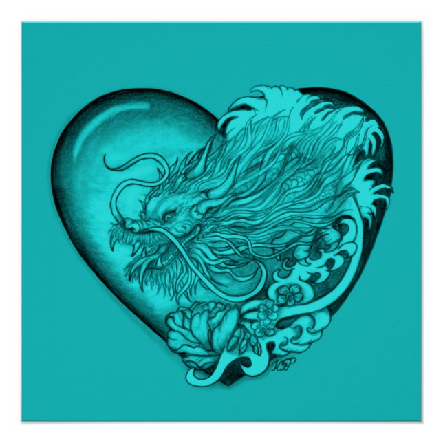Póster Dragon Heart (Anverso)