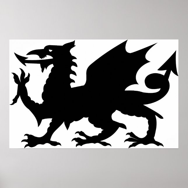 Póster Dragon Heraldry (Frente)