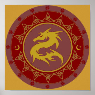 Póster Dragon Knot 7