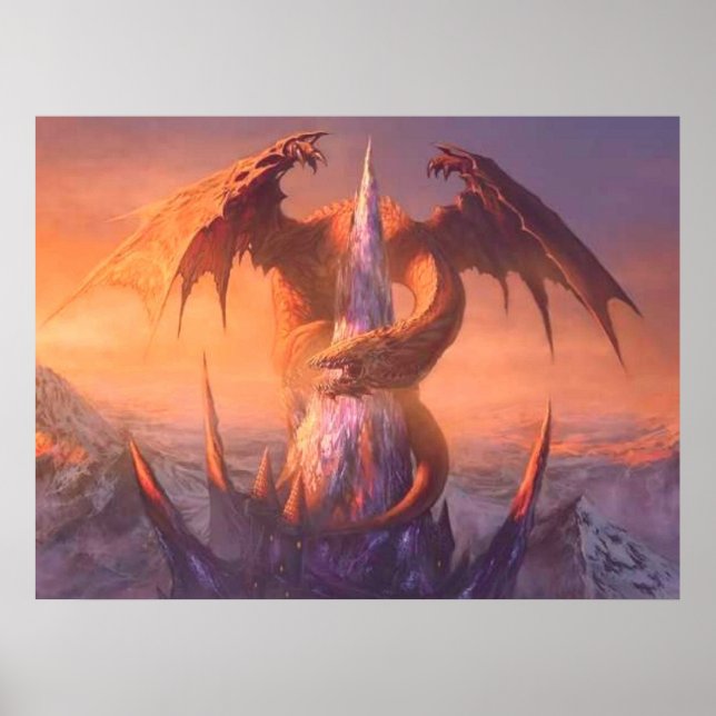 Póster Dragon Lair Fantasy Poster (Frente)