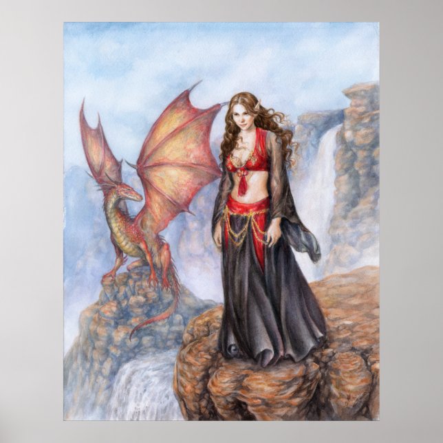 Póster Dragon Maiden (Frente)