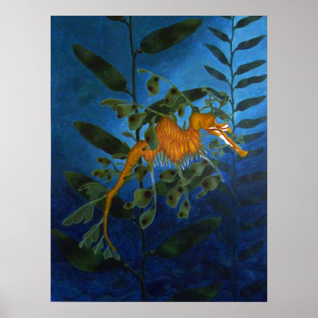 Póster Dragón marino (Frente)
