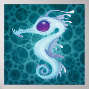 Póster Dragón marino