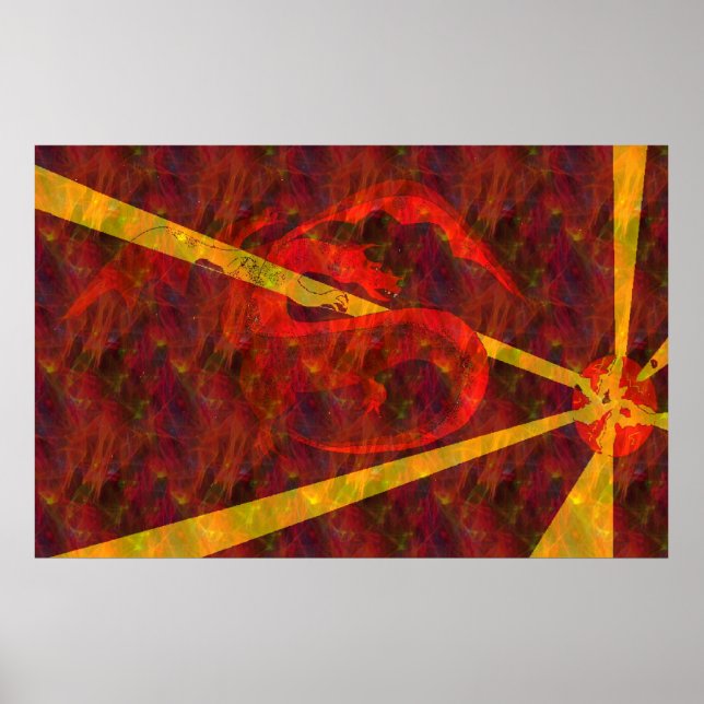 Póster Dragón oculto (Frente)