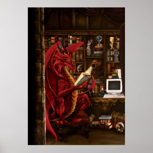 Póster Dragon Podcast Library