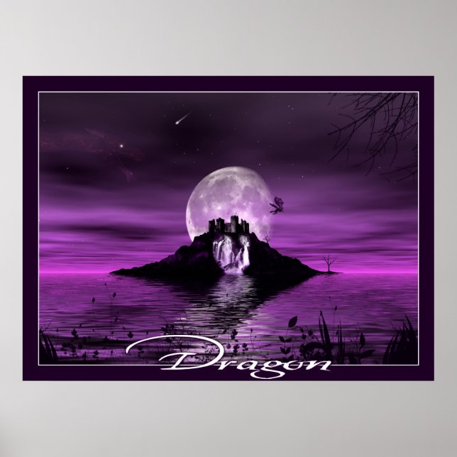 Póster Dragón - Poster (Frente)