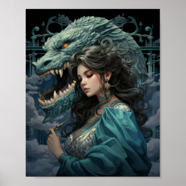 Póster Dragon Queen 🐉