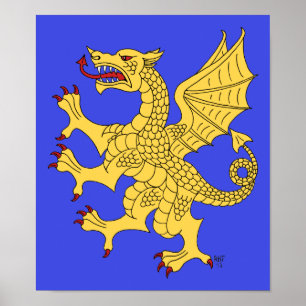 Póster Dragon Rampant O