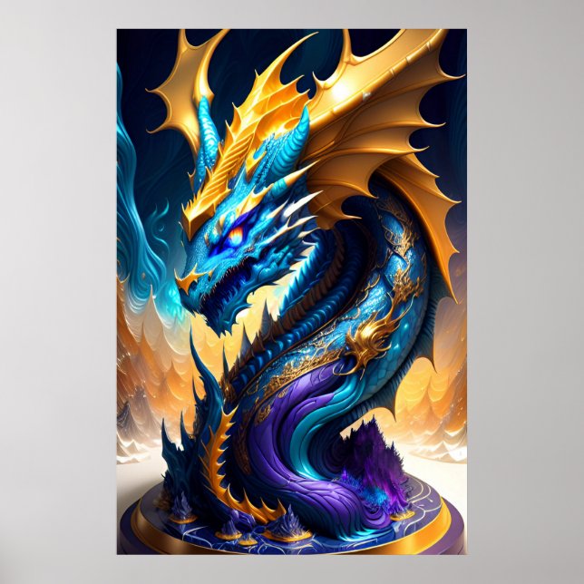 Póster Dragon Realm 1 (Frente)