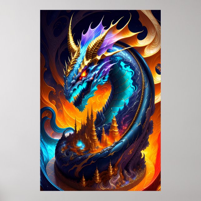 Póster Dragon Realm 2 (Frente)