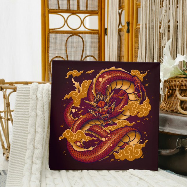 Póster Dragón Rojo Fierce (Subido por el creador)