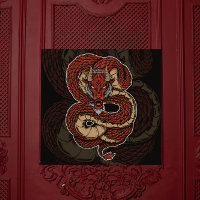 Dragón Rojo Infernal Serpent