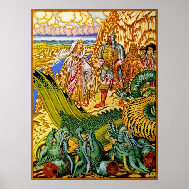 Póster Dragon Slayer (Frente)