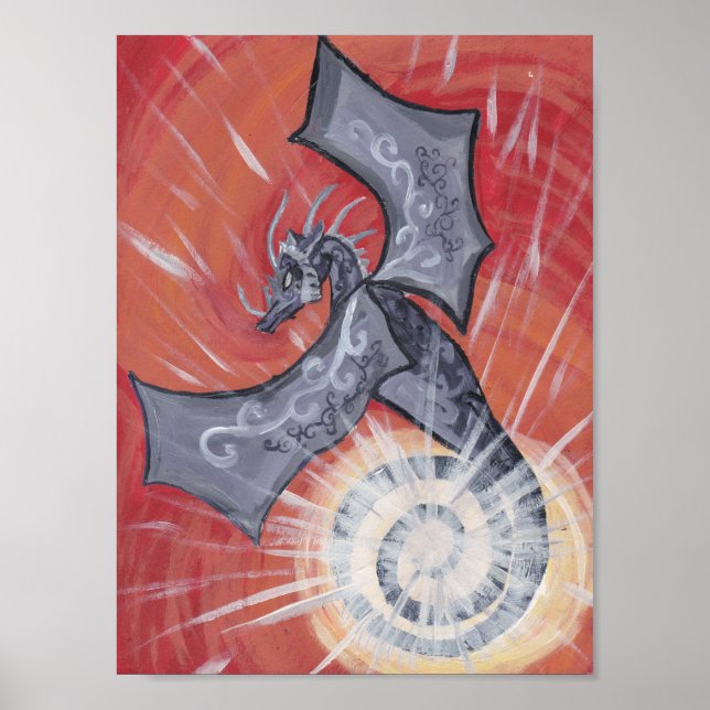 Póster Dragón solar (Frente)