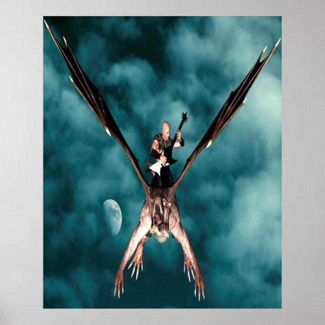 Póster Dragon Song (Frente)