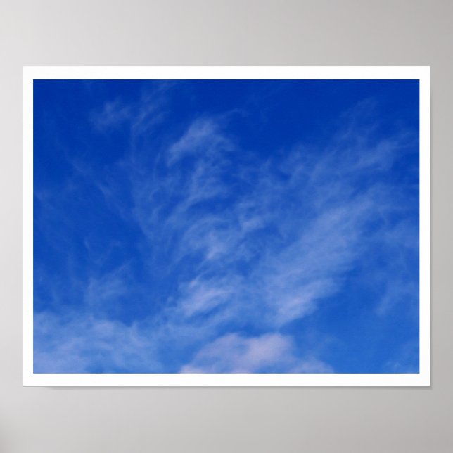 Póster Dragón / Unicornio en las nubes - Poster (Frente)