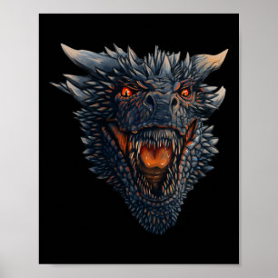 Póster Dragon Va A Golpear Fuego A Sus Enemigos