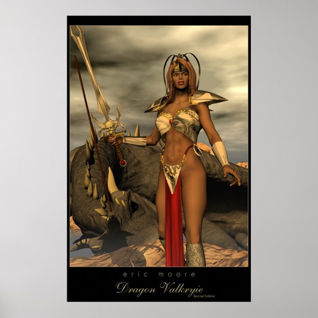 Póster Dragon Valkryie edición especial (Frente)