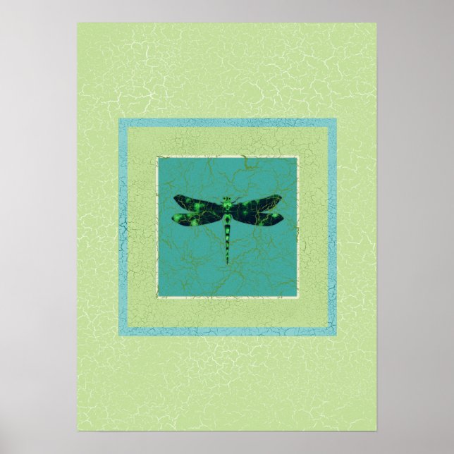 Póster Dragón verde (Frente)