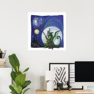 Póster Dragon Watch Art