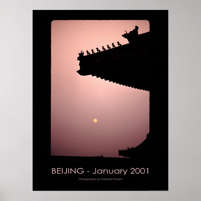 Póster Dragones - Beijing 2001 (Frente)