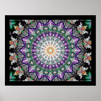 Póster Dragones chinos