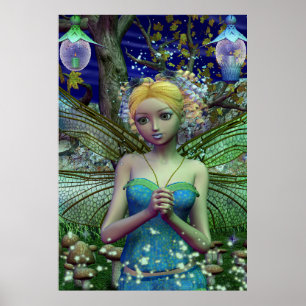 Póster Dragonfly Dusting