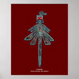 Póster Dragonfly, mitología de los insectos