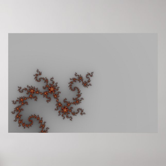 Póster Dragonismo - Fractal (Frente)