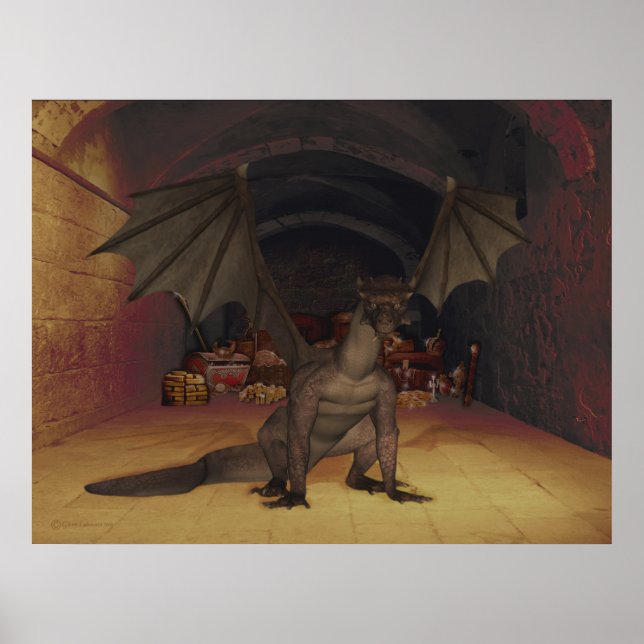 Póster Dragons Hoard (Frente)