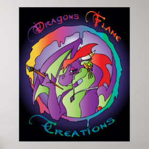 Póster DragonsFlame Poster