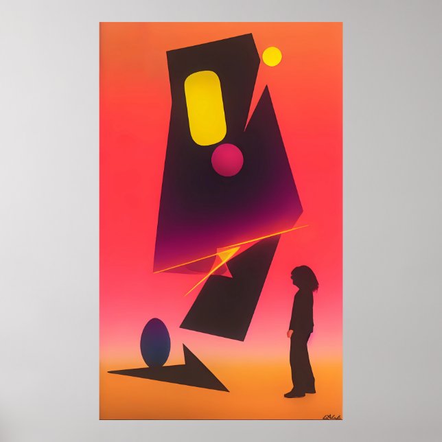 Póster Drama dimensional (Frente)