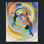 Póster Drama político, 1914<br><div class="desc">Drama político,  1914 (petróleo y collage en cartón),  Delaunay,  Robert (1885-1941) / Galería Nacional de Arte,  Washington DC,  EE.UU. / Imágenes de Bridgeman</div>