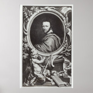 Póster dramaturgo de Ben Jonson English