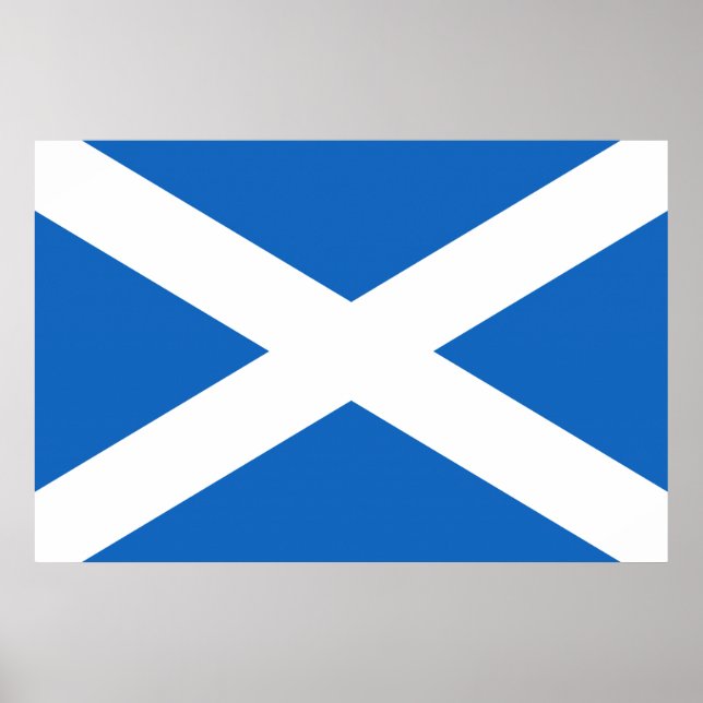 Póster Drapeau Écosse (Frente)